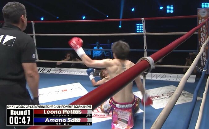 ダブルダウンから劇的KO