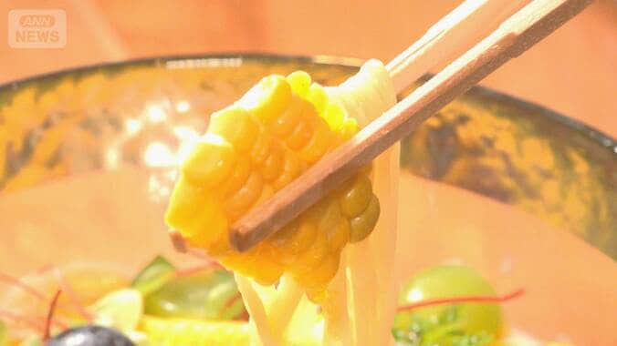 旬のトウモロコシをいろいろな料理で楽しむ「もろ活」　新感覚創作ラーメンには行列 1枚目