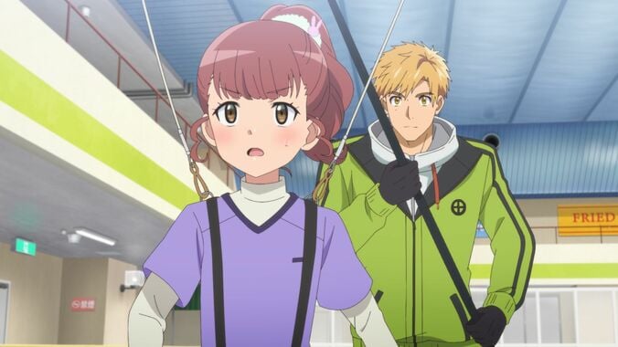 ハーネスを使ったジャンプ練習を始めるいのり…アニメ『メダリスト』20話あらすじ・先行カット、つるまいかだ氏描き下ろしBOXイラスト公開 4枚目