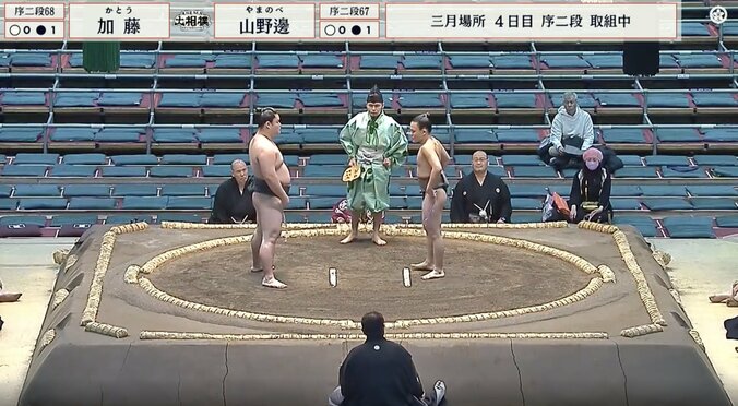 「細つよ」16歳170cmの小兵力士が驚異の押し出し　「すごい」「やっぱりセンスある」館内どよめき 5枚目