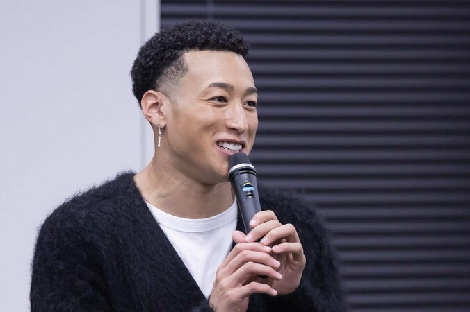 関口メンディー「実は今、隼も観に来ていた」『覆面D』試写会に小森隼がこっそり参加 5枚目