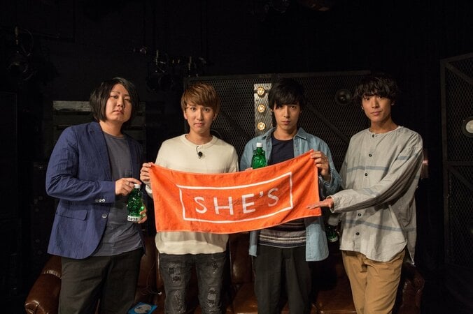 AbemaTV『BPM』2週連続EXILE THE SECOND、後半戦！　ピアノロックバンド“SHE’S”も登場 3枚目