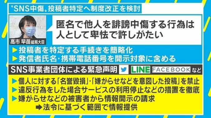 ネットは世論の本流か？ SNS中傷・法整備に若新雄純氏「まだ距離感も必要では？」 2枚目