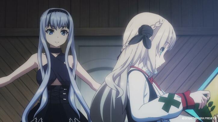 アニメ「新サクラ大戦」空中要塞セバストーポリの一撃を受けたさくら…第10話先行カット公開