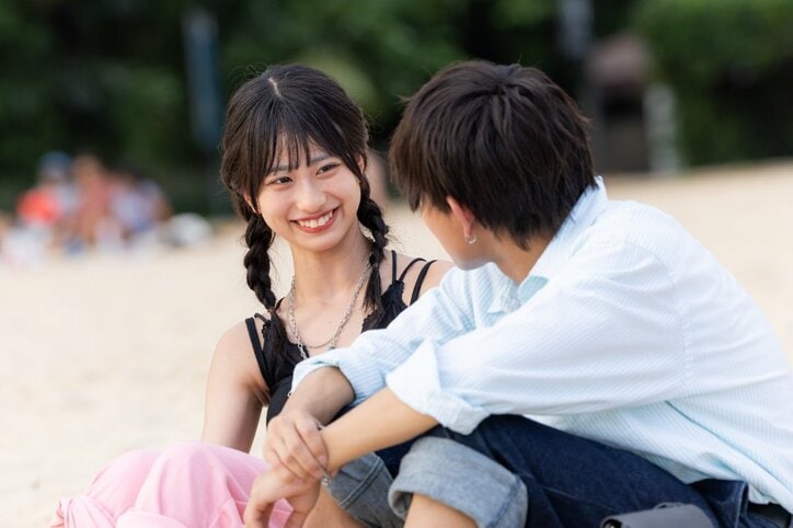 私服で大胆イメチェンした清楚系モテ女子、2人の男子から熱烈猛アピール「嫉妬したから手をつなぎたい」『今日好き』夏休み編2023第3話