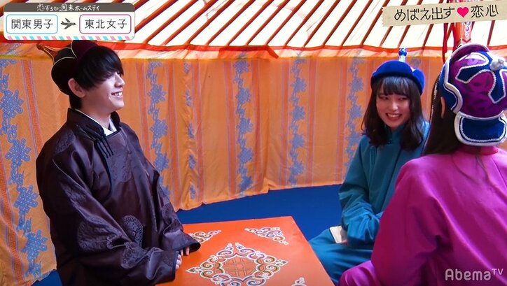 ミステリアス男子・りょうすけが鬼モテ!初対面で女子4人の心を掴む 『恋ステ』#1関東男子×東北女子編