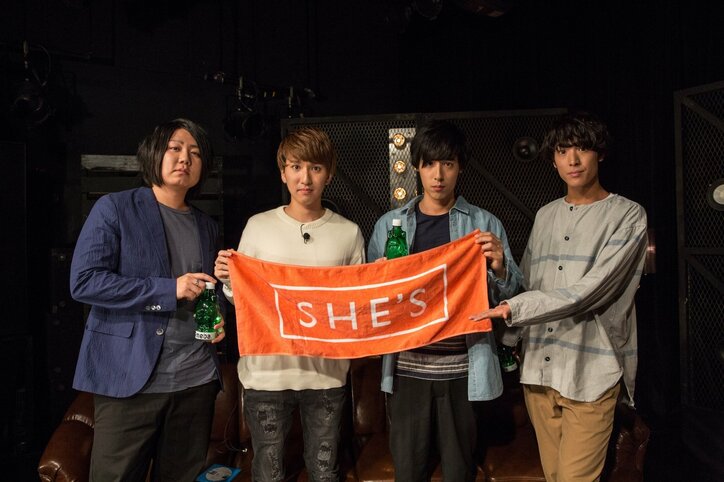 AbemaTV『BPM』2週連続EXILE THE SECOND、後半戦! ピアノロックバンド“SHE’S”も登場