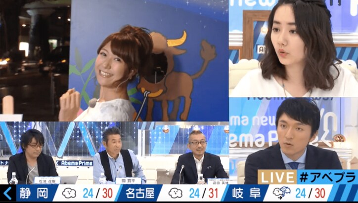 【美人気象予報士コスプレまとめ】女教師穂川に小松アナ「興奮」、スタジオ沈黙のハプニングも