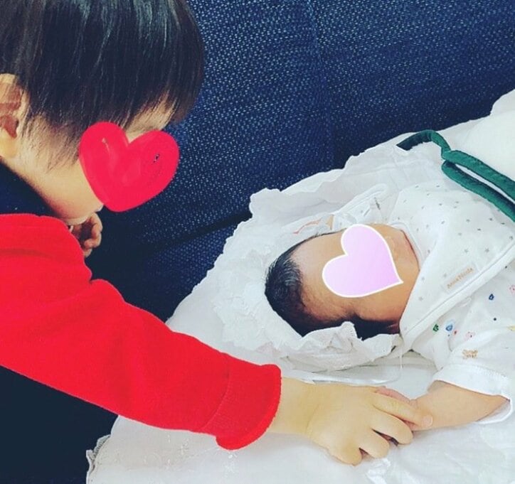 坂木萌子、新型肺炎の影響で立ち会い禁止のなか第2子を出産「察してか…4、5回いきんだらあっという間に」