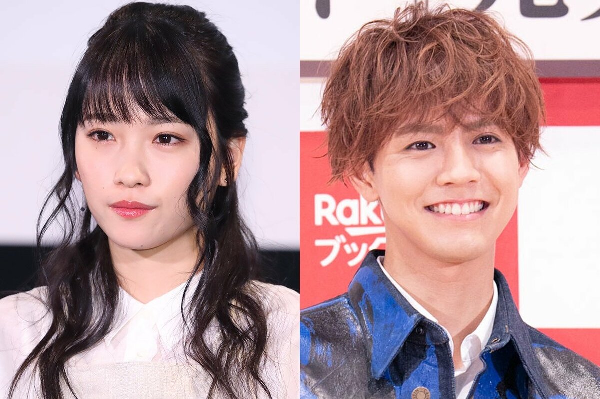 川栄李奈、GENERATIONS・片寄涼太との制服2ショットを披露「美男美女