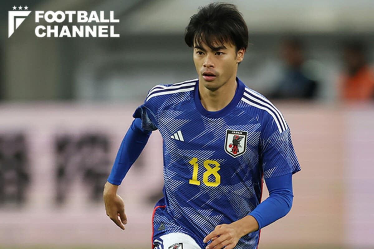 三笘薫の突破力が武器「相手の守備を何度も崩す」サッカー日本代表、W