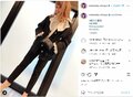 渡辺美奈代、黒スキニーのモノトーンコーデで美脚を披露しファン絶賛「脚長くて綺麗」「スタイルが良すぎ」