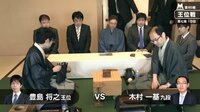 第60期 王位戦 七番勝負 第七局 1・2日目 豊島将之王位 対 木村一基九段