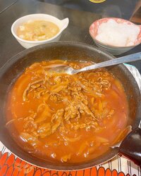 みきママ『ランチは焼き肉のタレでハヤシライスです!!』