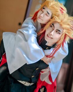 思わず涙するファンも…？コスプレイヤー・YAO&Almaが「鬼滅の刃」煉獄杏寿郎＆千寿郎の“兄弟愛ショット”公開