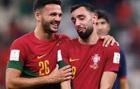 ポルトガルがウルグアイ下し決勝T進出！　2得点B・フェルナンデス「3連勝したい」