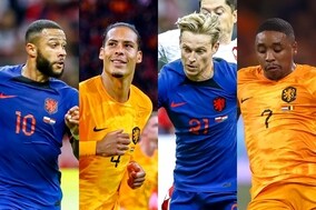 オランダ代表がカタールW杯メンバー発表！　ファン・ダイクやF・デ・ヨングら26名
