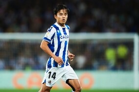 左肩負傷の久保建英、次節欠場を指揮官が明言…マンU戦で復帰の可能性