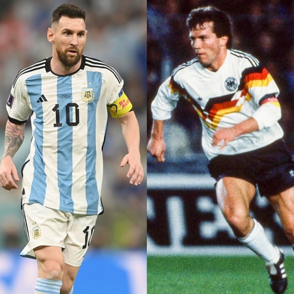 サッカーワールドカップローター・マテウス ドイツ代表 直筆サイン入り