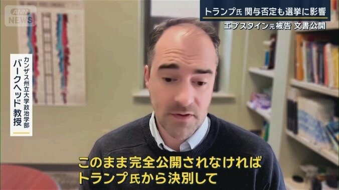 カンザス州立大学政治学部　バークヘッド教授
