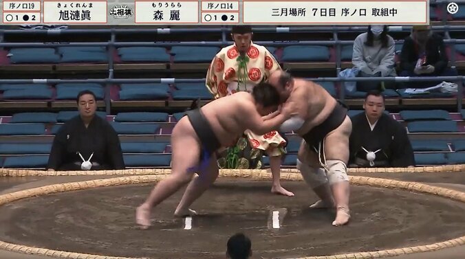 「そんなに強く当たるなよ」「額が…」17歳力士の強烈な立ち合いで人気力士にアクシデント 心配の声 2枚目