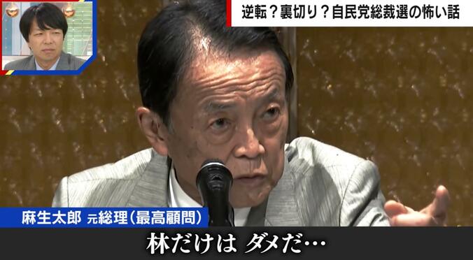 総裁選で暗躍する麻生太郎氏