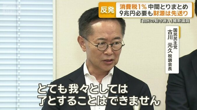 国民民主党の古川元久税調会長