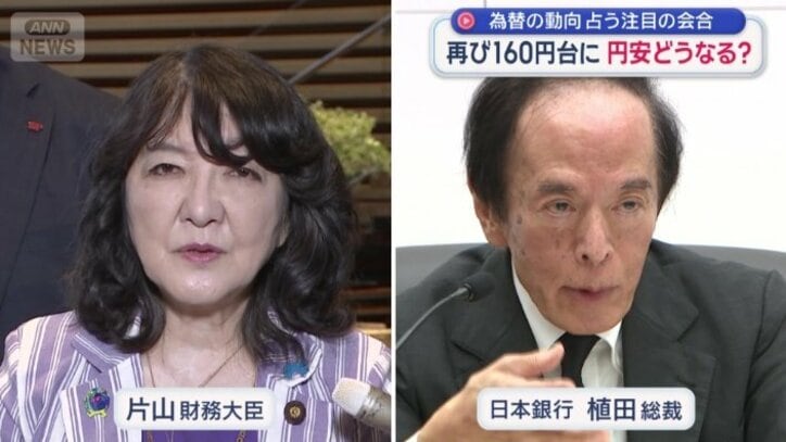 片山さつき財務大臣　日銀・植田和男総裁