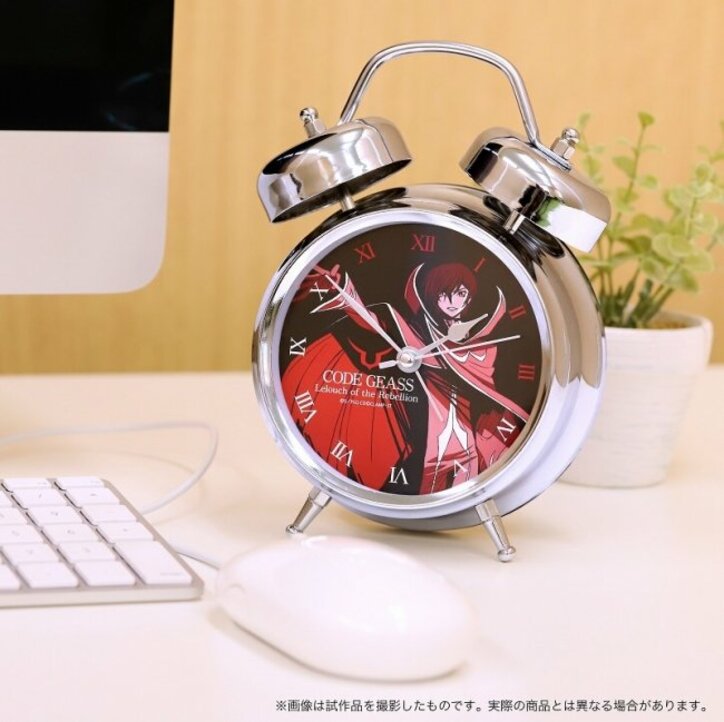 『コードギアス』ルルーシュ役・福山潤録り下ろし音声入り目覚まし時計&“ルルーシュ”イメージテディベアの受注開始!