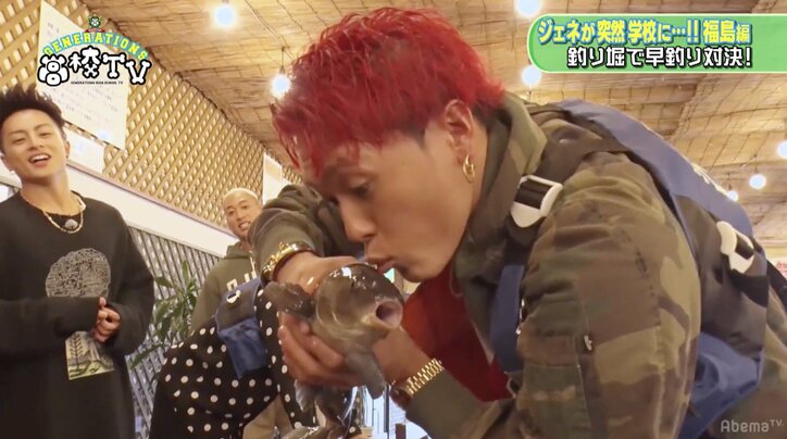 中務裕太＆数原龍友がキス！　GENERATIONSがダチョウ倶楽部のボケを再現