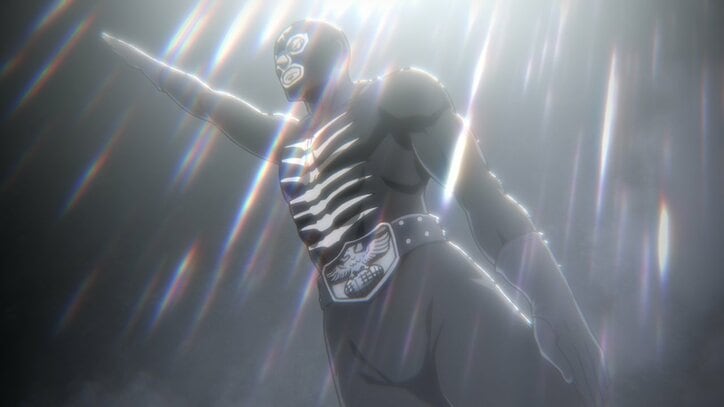 アニメ『東島丹三郎は仮面ライダーになりたい』ショッカー戦闘員場面カット