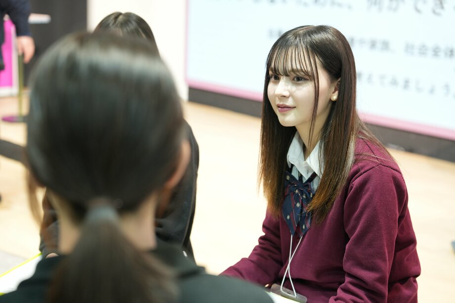 【写真・画像】【イベントレポート】生理痛啓発イベントにABEMA「今日すき。」出演メンバーが参加。公開授業で理解深める　2枚目