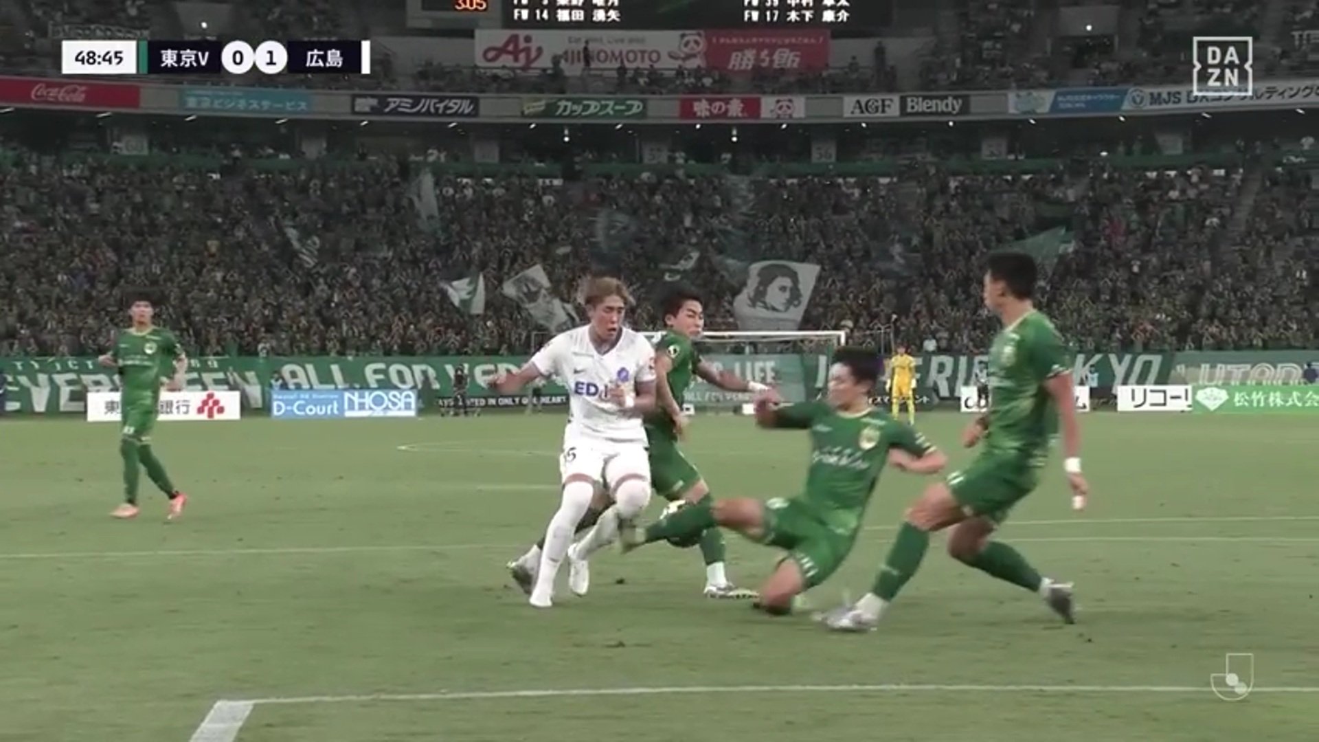 【映像】シュートブロックで肘にボールが当たった瞬間