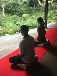 卜部弘嵩『和空三井寺④座禅』