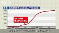【映像】東京で2月に5000人近く感染の試算も
