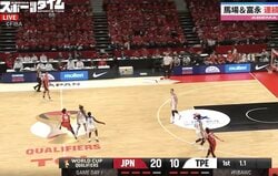 「ここから打つ！？」バスケ日本代表・馬場雄大、約15メートル“超ディープスリー”炸裂「鳥肌立った」ハーフコート付近から“衝撃のブザービーター”