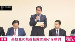 政府・与党、高校生の扶養控除を縮小か 児童手当の拡充や高校の無償化受け