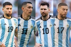 アルゼンチン、34歳以上の選手4名をスタメン起用はW杯初…メッシは史上5人目の4大会で得点を記録
