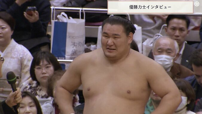 朝青龍にそっくり？豊昇龍の笑顔