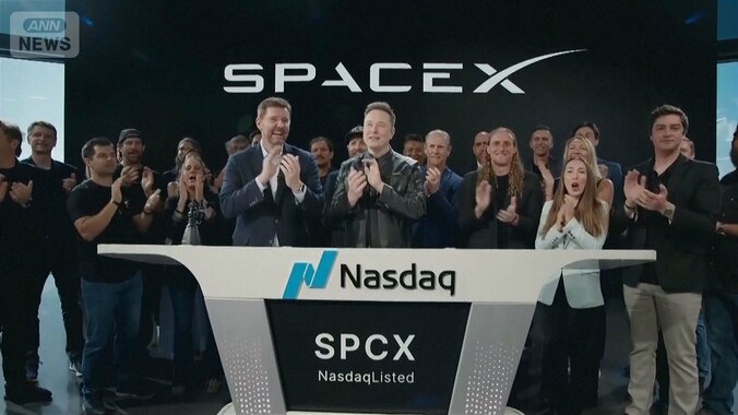 地球の限界を『宇宙空間で解決』スペースX上場“12兆円調達”マスク氏の野望は 1枚目