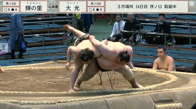 投げの打ち合い