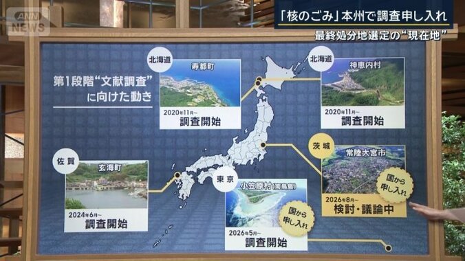 4つの自治体