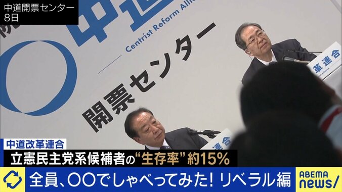 大敗した中道改革連合