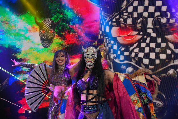 クラウン・ジュエルで対戦するカブキ・ウォリアーズ