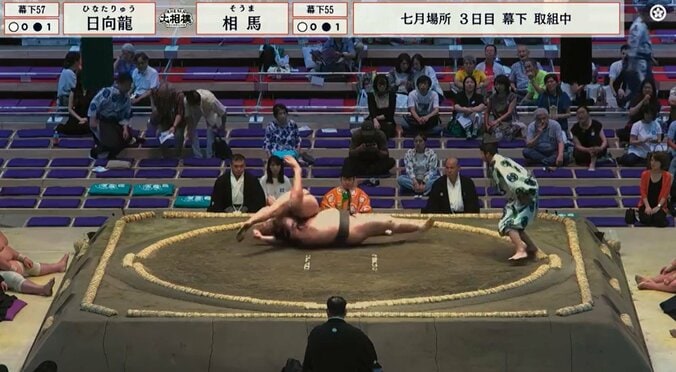 大相撲で“肉を切らせて骨を断つ”大技炸裂 巨漢を投げ切るも「投げた方がダメージ」「勝ったけど痛めた」驚嘆と心配の声 3枚目