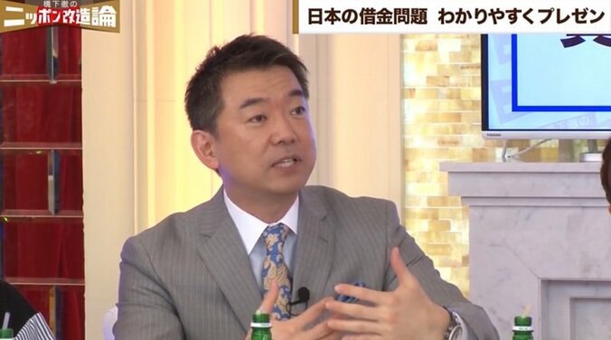 借金大国・日本に財政破たんの危機！？橋下徹氏「財務省の方が危ない。大きなお世話」 1枚目