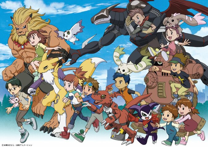 TVアニメ『デジモンテイマーズ』放送25周年！豪華20キャラ集結イラスト＆シリーズ構成・小中千昭氏のインタビュー公開 3枚目