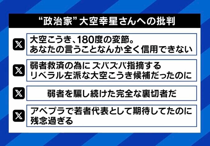 大空幸星氏への批判