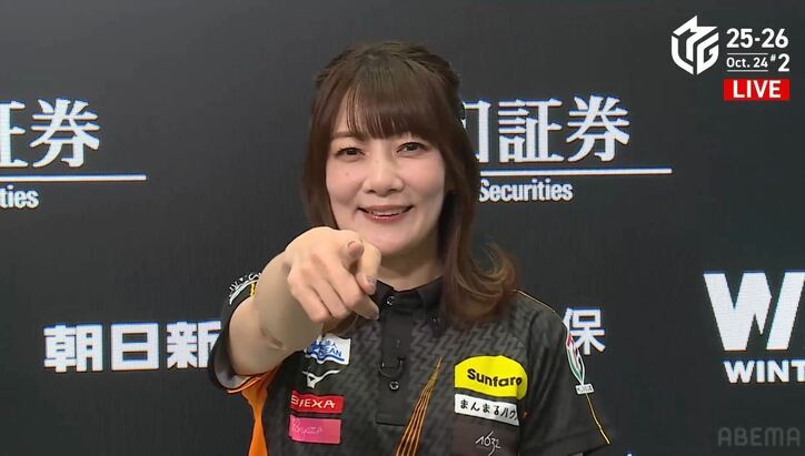 【写真・画像】やったねお嬢！黒沢咲、今期個人初トップは豪華花火連発のスッキリ完勝 チームは反撃のデイリーダブル「4人でまた駆け上がります！」／麻雀・Mリーグ　1枚目