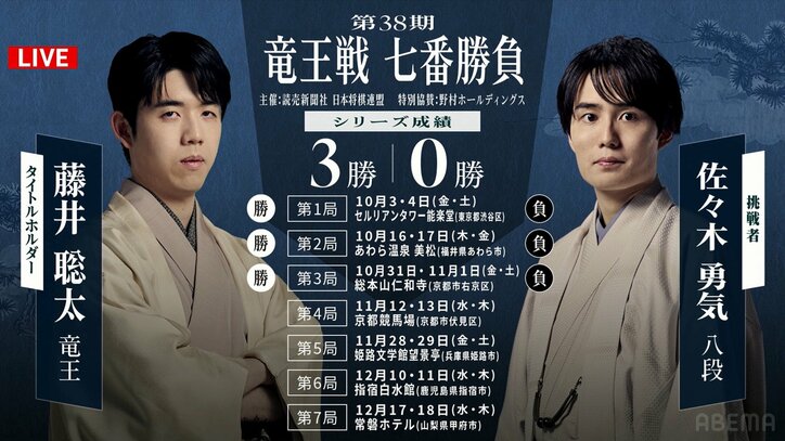 【写真・画像】将棋8タイトル戦 年間日程(2025年度)藤井聡太六冠 VS 対戦者情報も 3枚目